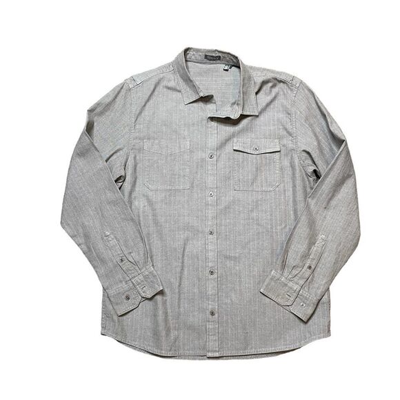 TOAD & CO Alvar Long Sleeve Button Down Shirt Size Large - Picture 2 of 7